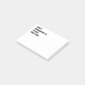 Sugarcoat es nicht. post-it klebezettel (angewinkelt)