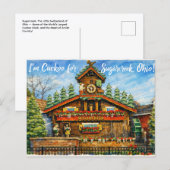 Sugarcreek Ohio Postkarte (Vorne/Hinten)