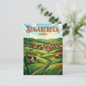 Sugarcreek USA Postkarte (Stehend Vorderseite)