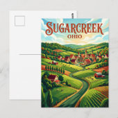 Sugarcreek USA Postkarte (Vorne/Hinten)