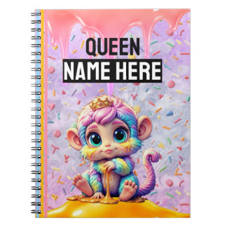 Sugarfluff Queen Spiral Photo Notebook Notizblock
