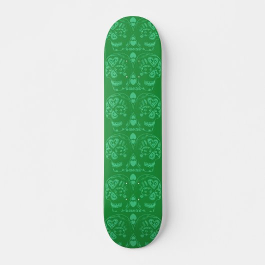 Sugarfly grünes Longboard Skateboard (Vorne)