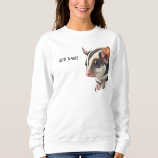 Sugarglider neugieriger Abenteurer Sweatshirt