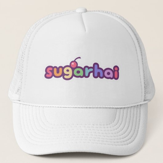sugarhai Logo Truckerkappe (Vorderseite)