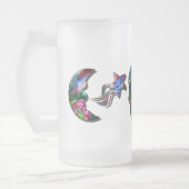 Sugarland Psychedelic Grinnin' Skull Mexicano Mattglas Bierglas (Links)