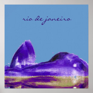 Sugarloaf Berg Rio JR Poster