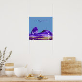 Sugarloaf Berg Rio JR Poster (Küche)
