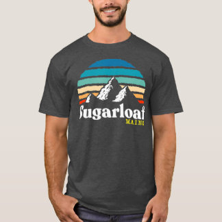 Sugarloaf MaineSki Resort 1980er Retro T-Shirt