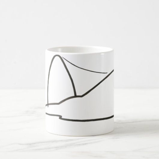 sugarloaf, rio de janeiro kaffeetasse (Mittel)