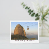 "Sugarloaf, Rio de Janeiro" postcard Postkarte (Stehend Vorderseite)