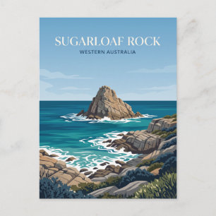 Sugarloaf Rock Dunsborough Australien Postkarte