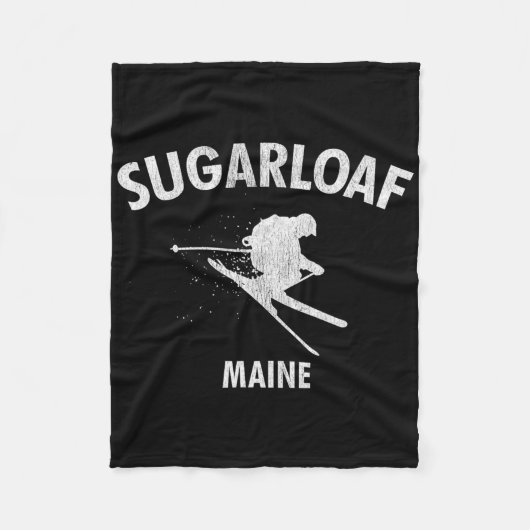 Sugarloaf Ski Maine T-Shirt Fleecedecke (Vorderseite)