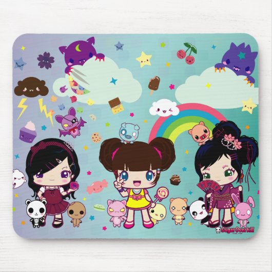 SugarOverkill Kawaii Harajuku Mousepad (Vorne)