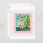 Sugarplum Fairy 2010 Edition Postkarte (Vorne/Hinten)