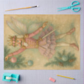 Sugarplum Fairy Nutcracker • Pink Christmas  Seidenpapier (Basteln)