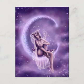 Sugarplum Moon Postcard Postkarte