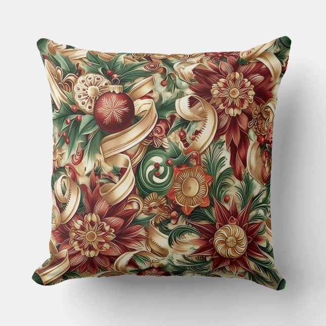 Sugarplum Sparkle Christmas Kissen (Vorderseite)