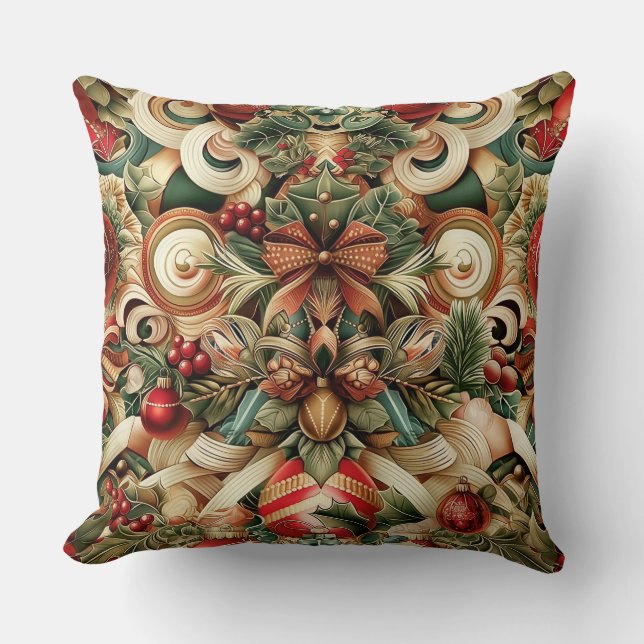 Sugarplum Sparkle Christmas Kissen (Vorderseite)