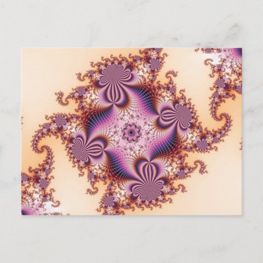 SugarPlums - Fraktal Postkarte (Vorderseite)