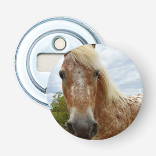 "Sugar's Schritt: Die Anmut des Appaloosa" Flaschenöffner