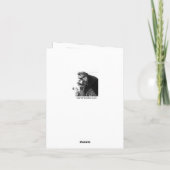 SUGARSKULL CHOW - Art Grußkarten Karte (Rückseite)