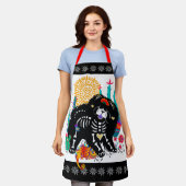 SUGARSKULL NIRVANA Chow Hund Schürze (Getragen)