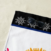 SUGARSKULL NIRVANA Chow Hund Strandtuch (Beispiel)