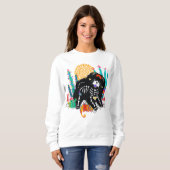 SUGARSKULL NIRVANA Hund zwischen weißen Shirts (Vorne ganz)