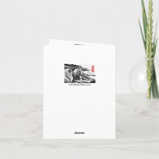 SUGARSKULL NIRVANA Hundehalloween Karte (Rückseite)