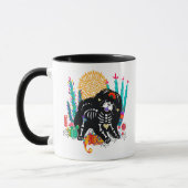 SUGARSKULL NIRVANA Hundehund halloween 11 oz Tasse (Links)