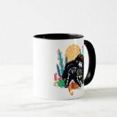 SUGARSKULL NIRVANA Hundehund halloween 11 oz Tasse (VorderseiteRechts)