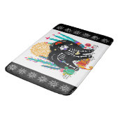 SUGARSKULL NIRVANA Kakao/Badematte Badematte (Schrägansicht)