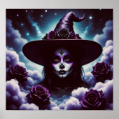 SugarSkullWitch Poster (Vorne)