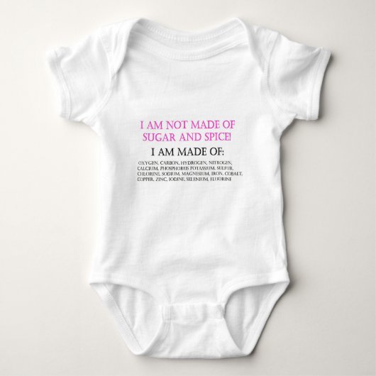 Suger&Spice Baby Strampler (Vorderseite)