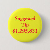 SuggestedTip$1,295,831 Button (Vorderseite)