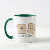 Suggestive Toast Couple Tasse, Funny Cream Chese Tasse (Links)