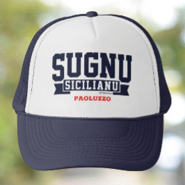 Sugnu Sicilianu Personalisiert Trucker Hat Truckerkappe