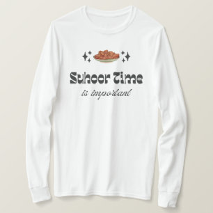 Suhoor Time Ramadan Night Islamic T-Shirt