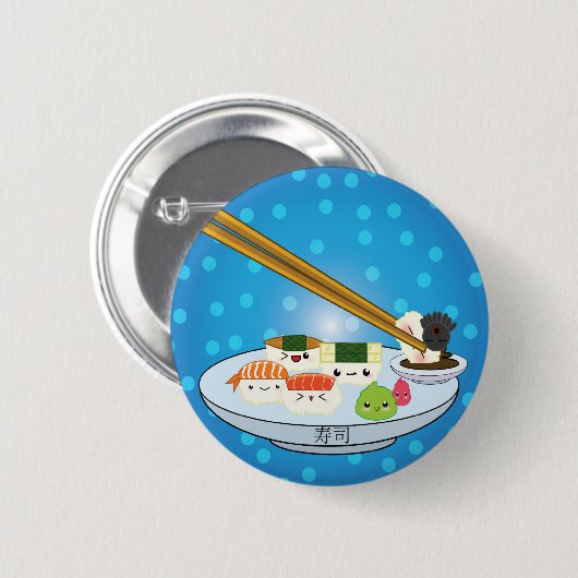 Suhsi Platter Button (Vorne & Hinten)