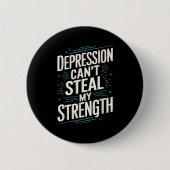 Suicide Awareness Depression Anxiety Mental Health Button (Vorderseite)