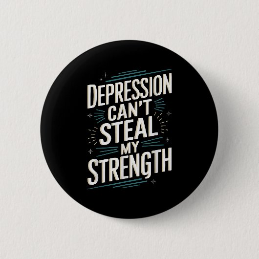 Suicide Awareness Depression Anxiety Mental Health Button (Vorderseite)