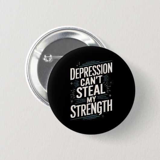 Suicide Awareness Depression Anxiety Mental Health Button (Vorne & Hinten)