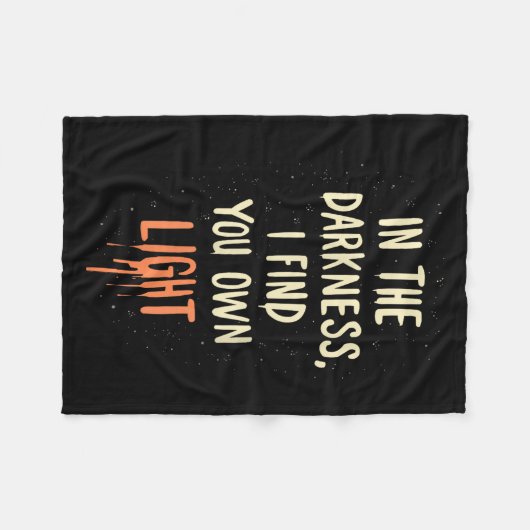 Suicide Awareness Depression Anxiety Mental Health Fleecedecke (Vorderseite (Horizontal))