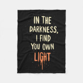 Suicide Awareness Depression Anxiety Mental Health Fleecedecke (Vorderseite)