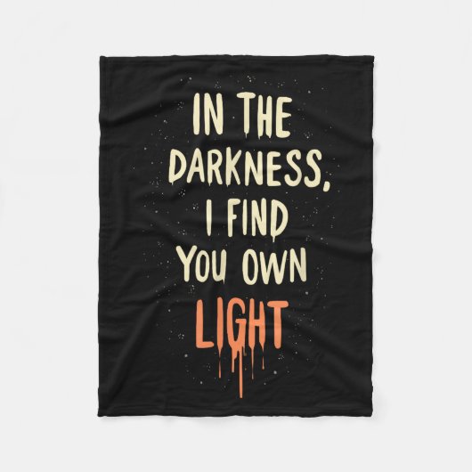 Suicide Awareness Depression Anxiety Mental Health Fleecedecke (Vorderseite)