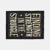 Suicide Awareness Depression Anxiety Mental Health Fleecedecke (Vorderseite (Horizontal))