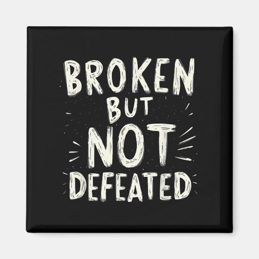 Suicide Awareness Depression Anxiety Mental Health Magnet (Vorne)