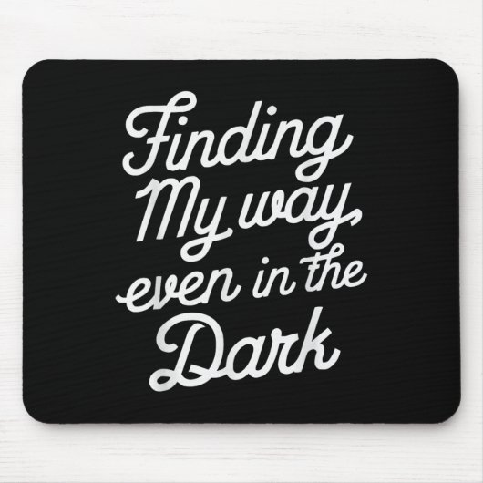 Suicide Awareness Depression Anxiety Mental Health Mousepad (Vorne)