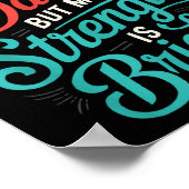 Suicide Awareness Depression Anxiety Mental Health Poster (Ecke)