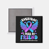Suicide Awareness Friend Suicide Prevention Awaren Magnet (Vorderseite/Rückseite)
